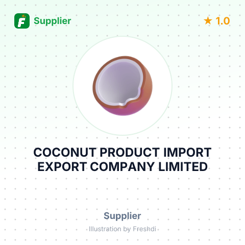 COCONUT PRODUCT IMPORT EXPORT COMPANY LIMITED – summary card, no photo uploaded yet