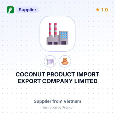 COCONUT PRODUCT IMPORT EXPORT COMPANY LIMITED – summary card, no photo uploaded yet