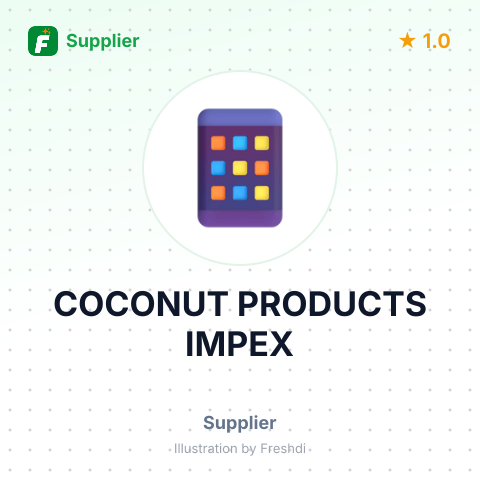 COCONUT PRODUCTS IMPEX – summary card, no photo uploaded yet
