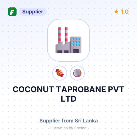 COCONUT TAPROBANE PVT LTD – summary card, no photo uploaded yet