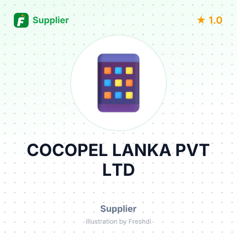 COCOPEL LANKA PVT LTD – summary card, no photo uploaded yet