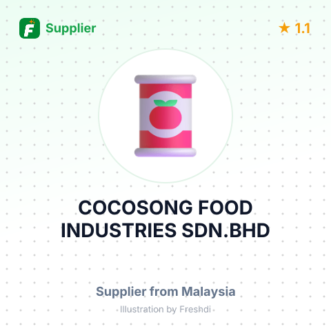 COCOSONG FOOD INDUSTRIES SDN.BHD – summary card, no photo uploaded yet
