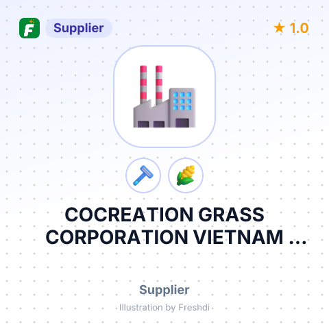 COCREATION GRASS CORPORATION VIETNAM CO.,LTD – summary card, no photo uploaded yet