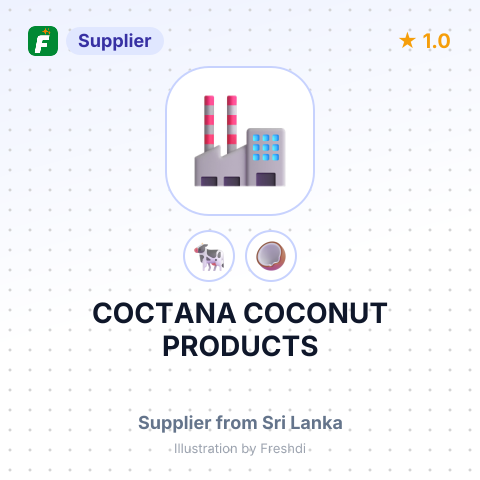 COCTANA COCONUT PRODUCTS – summary card, no photo uploaded yet