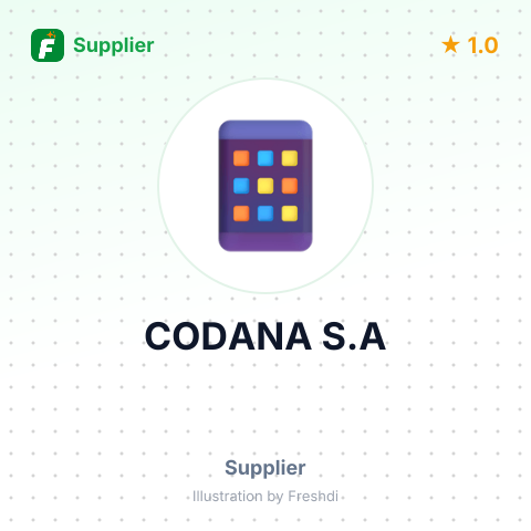 CODANA S.A – summary card, no photo uploaded yet
