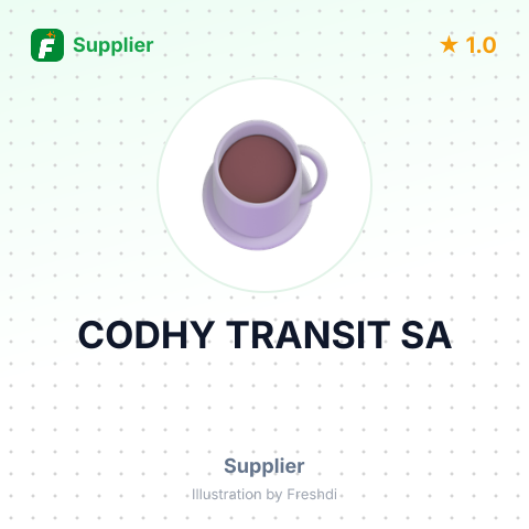 CODHY TRANSIT SA – summary card, no photo uploaded yet