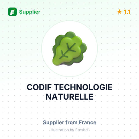 CODIF TECHNOLOGIE NATURELLE – summary card, no photo uploaded yet