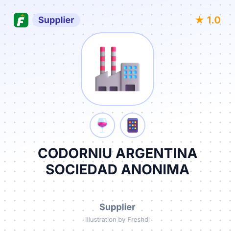 CODORNIU ARGENTINA SOCIEDAD ANONIMA – summary card, no photo uploaded yet