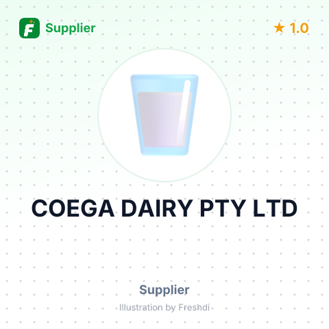 COEGA DAIRY PTY LTD – summary card, no photo uploaded yet