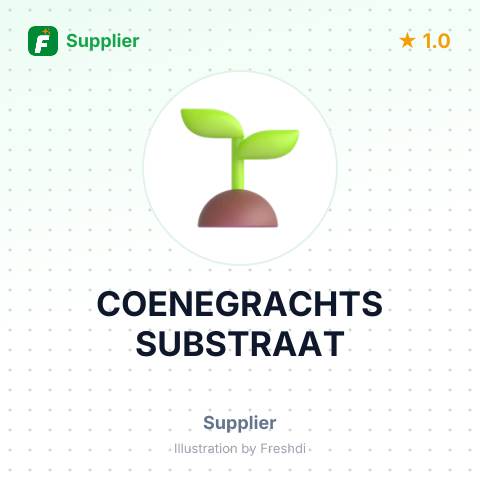 COENEGRACHTS SUBSTRAAT – summary card, no photo uploaded yet