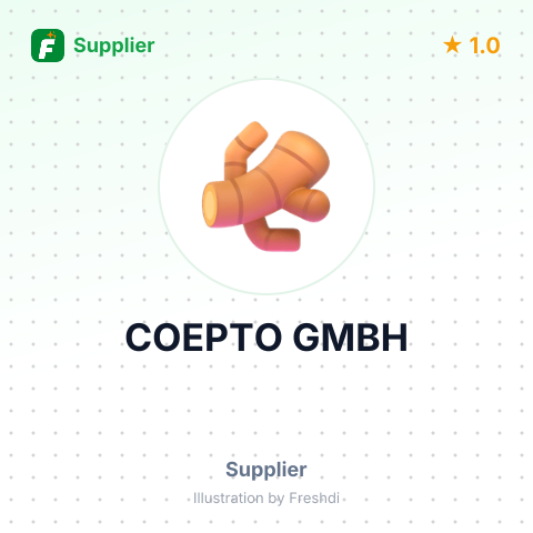 COEPTO GMBH – summary card, no photo uploaded yet