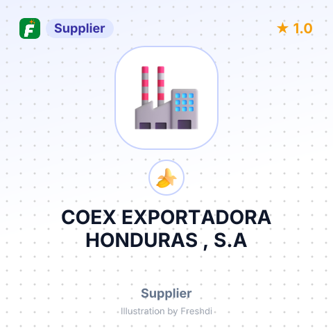 COEX EXPORTADORA HONDURAS , S.A – summary card, no photo uploaded yet