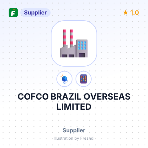 COFCO BRAZIL OVERSEAS LIMITED – summary card, no photo uploaded yet