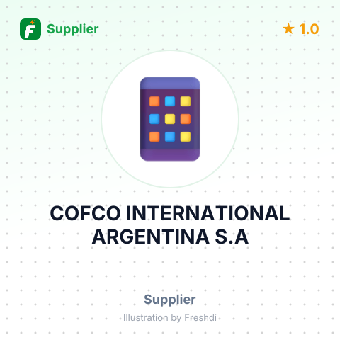 COFCO INTERNATIONAL ARGENTINA S.A – summary card, no photo uploaded yet