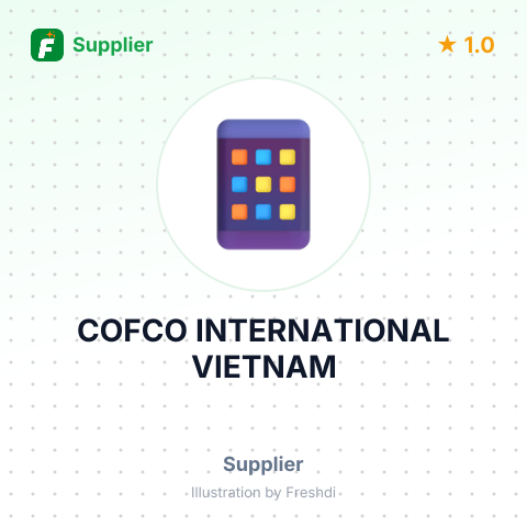 COFCO INTERNATIONAL VIETNAM – summary card, no photo uploaded yet