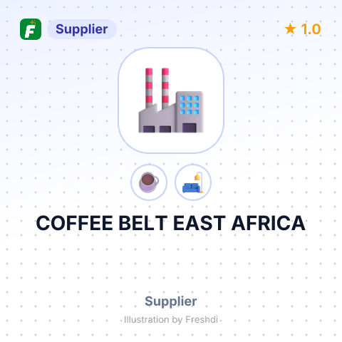 COFFEE BELT EAST AFRICA – summary card, no photo uploaded yet