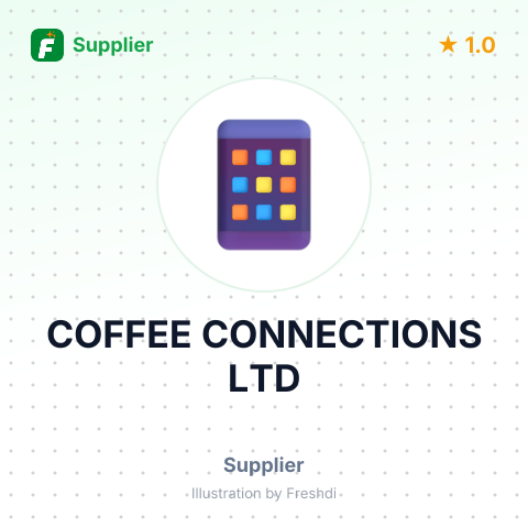 COFFEE CONNECTIONS LTD – summary card, no photo uploaded yet