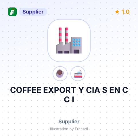 COFFEE EXPORT Y CIA S EN C C I – summary card, no photo uploaded yet