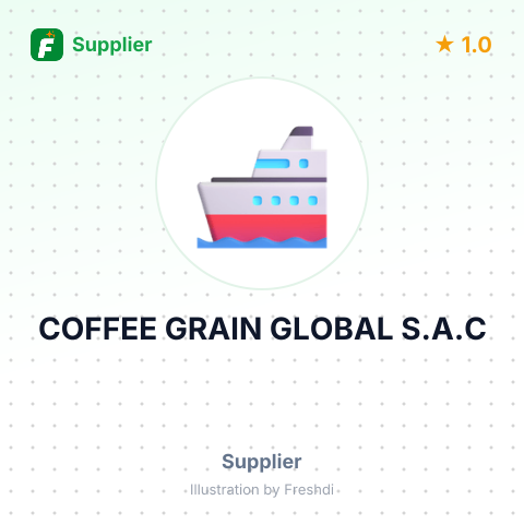 COFFEE GRAIN GLOBAL S.A.C – summary card, no photo uploaded yet