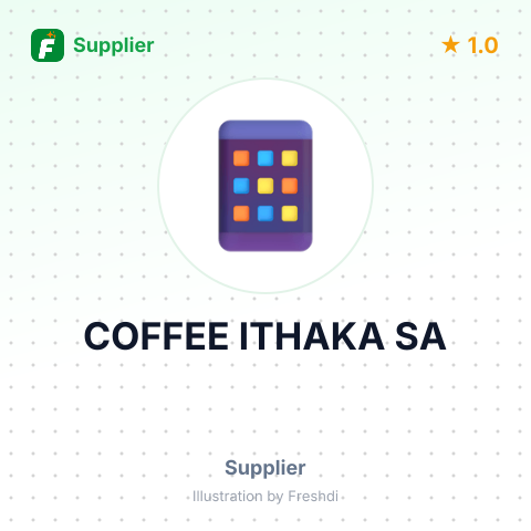 COFFEE ITHAKA SA – summary card, no photo uploaded yet