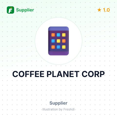 COFFEE PLANET CORP – summary card, no photo uploaded yet