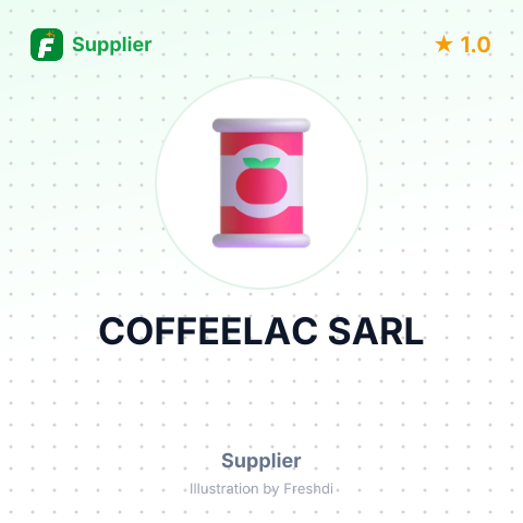 COFFEELAC SARL – summary card, no photo uploaded yet