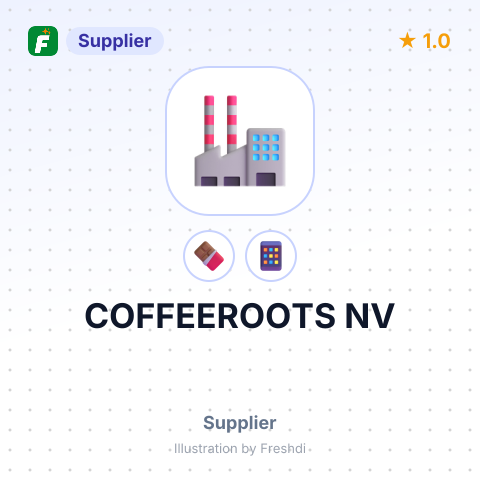 COFFEEROOTS NV – summary card, no photo uploaded yet