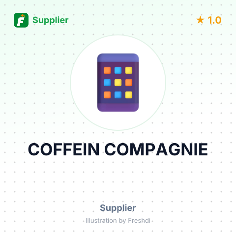 COFFEIN COMPAGNIE – summary card, no photo uploaded yet