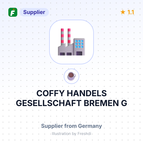 COFFY HANDELS GESELLSCHAFT BREMEN G – summary card, no photo uploaded yet