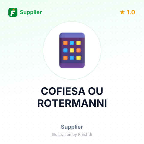 COFIESA OU ROTERMANNI – summary card, no photo uploaded yet
