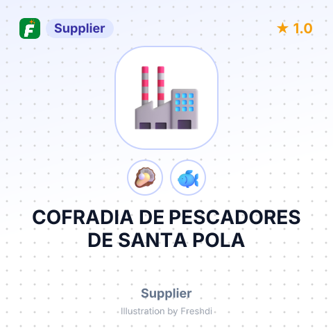 COFRADIA DE PESCADORES DE SANTA POLA – summary card, no photo uploaded yet