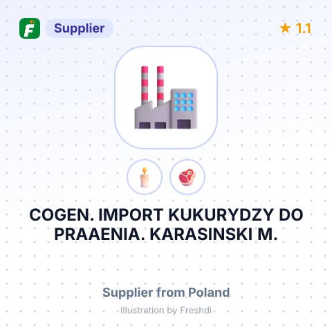 COGEN. IMPORT KUKURYDZY DO PRAAENIA. KARASINSKI M. – summary card, no photo uploaded yet