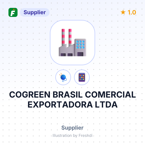 COGREEN BRASIL COMERCIAL EXPORTADORA LTDA – summary card, no photo uploaded yet