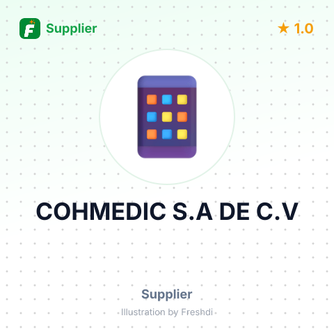COHMEDIC S.A DE C.V – summary card, no photo uploaded yet