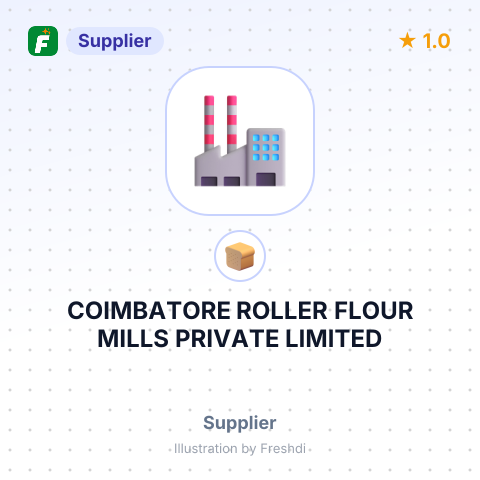 COIMBATORE ROLLER FLOUR MILLS PRIVATE LIMITED – summary card, no photo uploaded yet