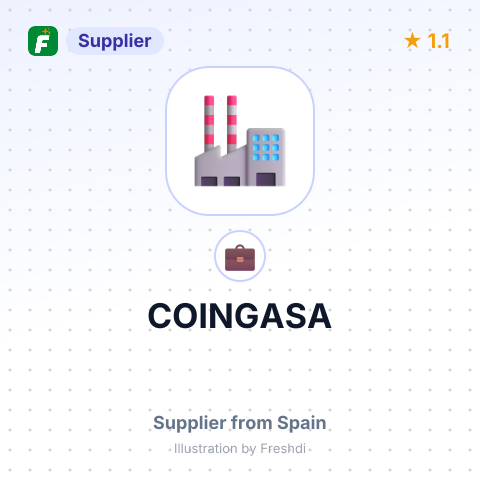 COINGASA – summary card, no photo uploaded yet