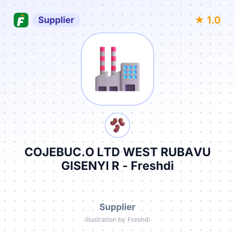 COJEBUC.O LTD WEST RUBAVU GISENYI R – summary card, no photo uploaded yet