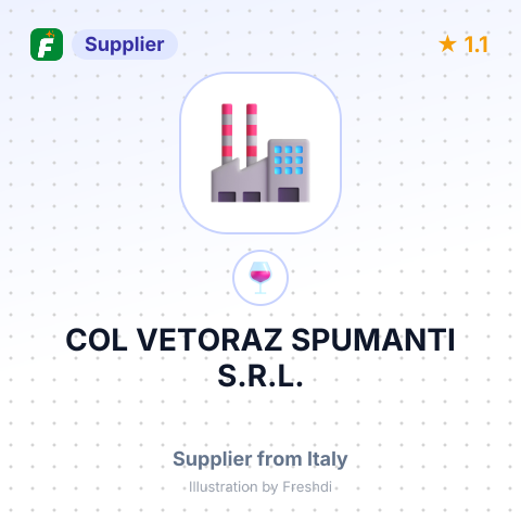 COL VETORAZ SPUMANTI S.R.L. – summary card, no photo uploaded yet