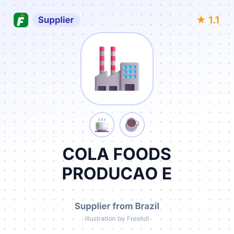 COLA FOODS PRODUCAO E – summary card, no photo uploaded yet