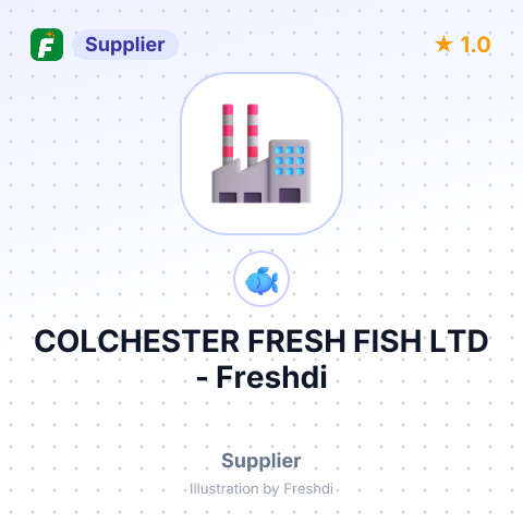 COLCHESTER FRESH FISH LTD – summary card, no photo uploaded yet