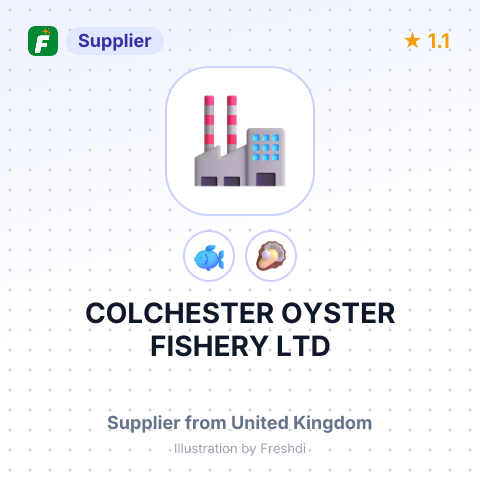 COLCHESTER OYSTER FISHERY LTD – summary card, no photo uploaded yet