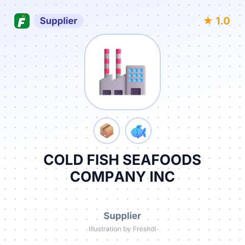 COLD FISH SEAFOODS COMPANY INC – summary card, no photo uploaded yet