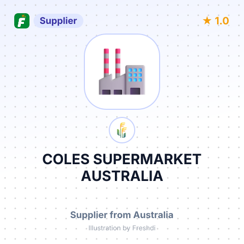 COLES SUPERMARKET AUSTRALIA – summary card, no photo uploaded yet