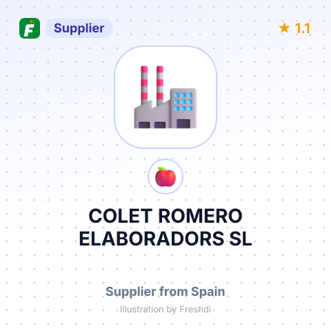 COLET ROMERO ELABORADORS SL – summary card, no photo uploaded yet
