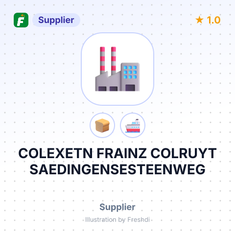 COLEXETN FRAINZ COLRUYT SAEDINGENSESTEENWEG – summary card, no photo uploaded yet