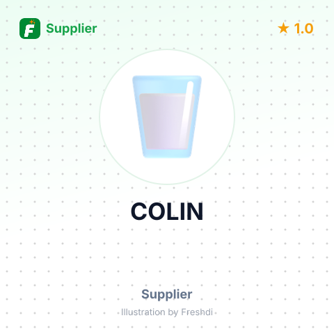 COLIN – summary card, no photo uploaded yet