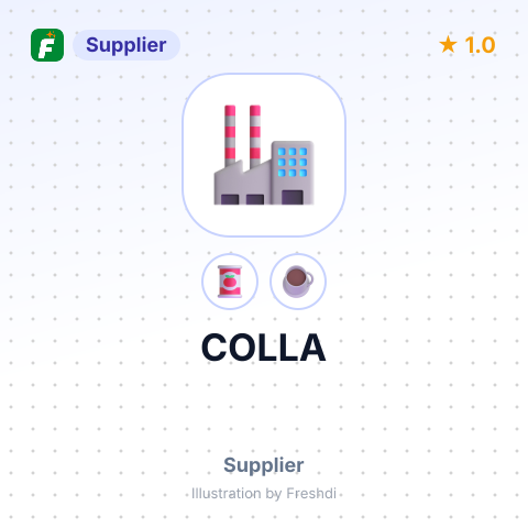 COLLA – summary card, no photo uploaded yet