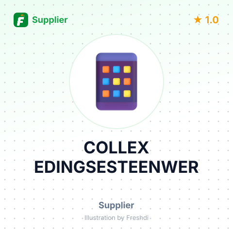 COLLEX EDINGSESTEENWER – summary card, no photo uploaded yet
