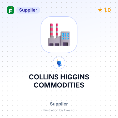 COLLINS HIGGINS COMMODITIES – summary card, no photo uploaded yet