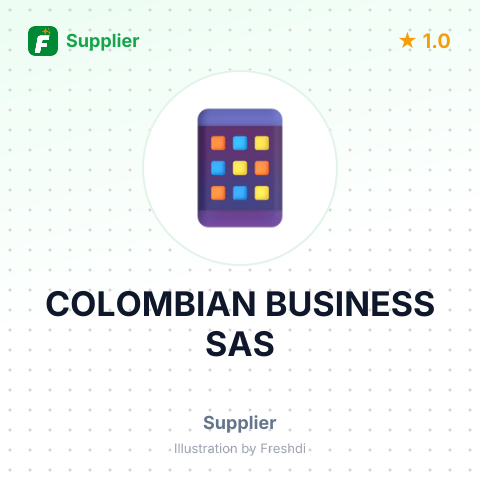 COLOMBIAN BUSINESS SAS – summary card, no photo uploaded yet